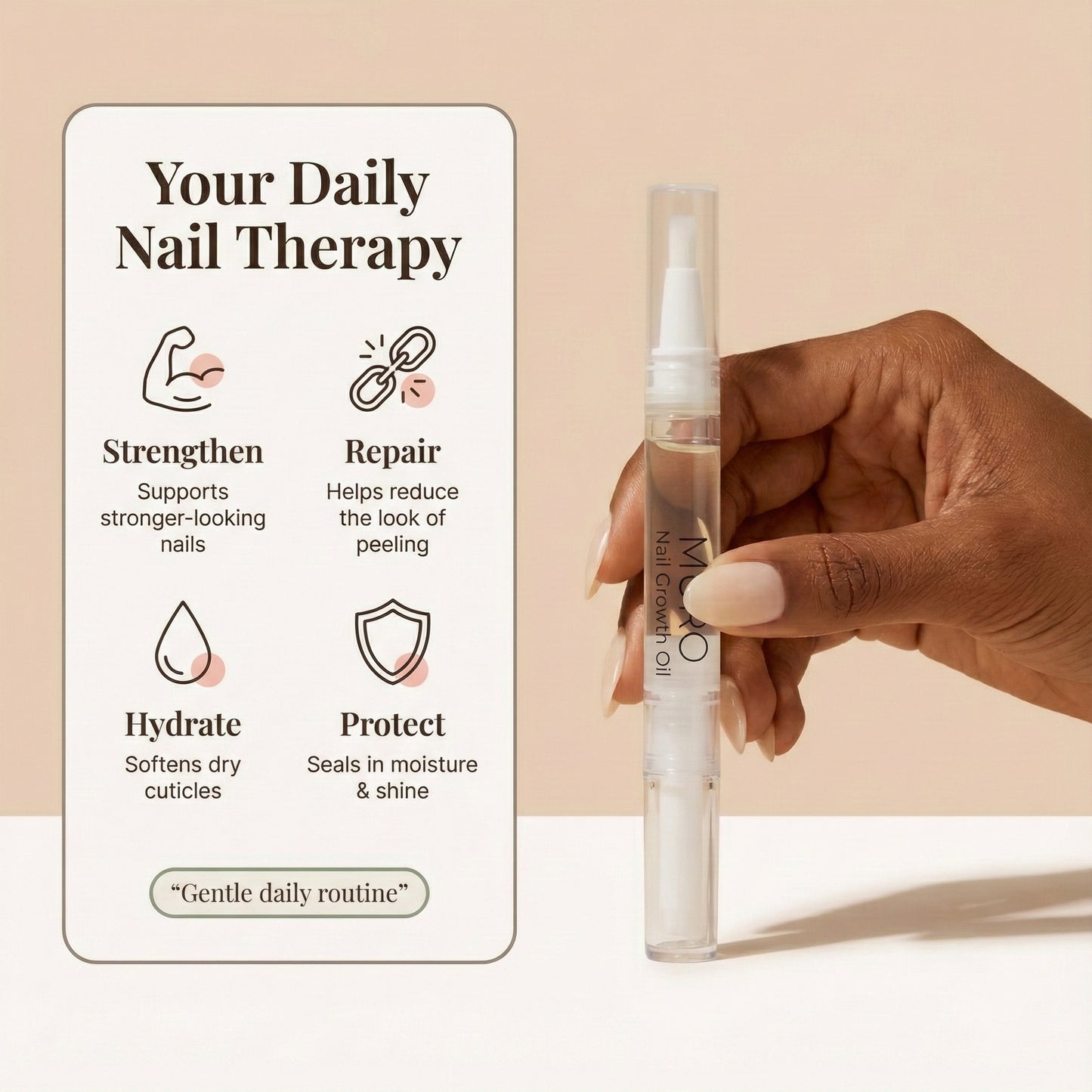 Muro Nail Growth + Cuticle Repair Pen